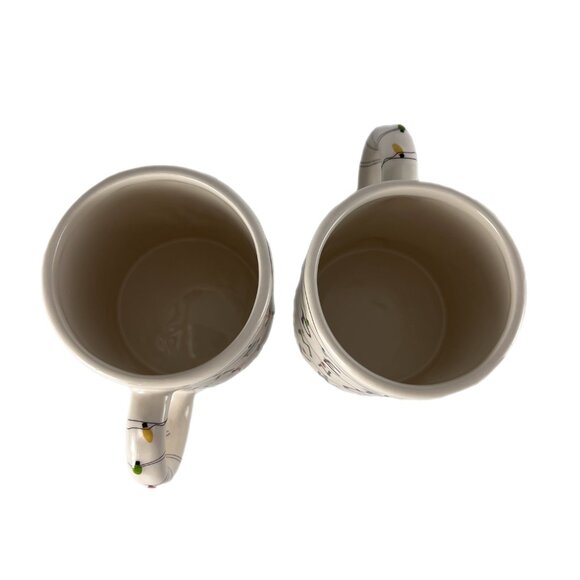 Set of 2 Large 17 oz. Ceramic "Stranger Things" ABC Mugs, NWT by Core Home - Picture 6 of 8